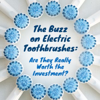 Bellevue dentists, Dr. Mack & Dr. Wachter at Family Dentistry of Bellevue, share some of the facts about electric toothbrushes versus manual, and why the investment is worth it for your oral health!